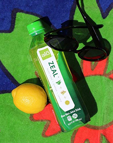 Amazon.com : ALO ZEAL Aloe Vera Juice | Plant-Based Drink with